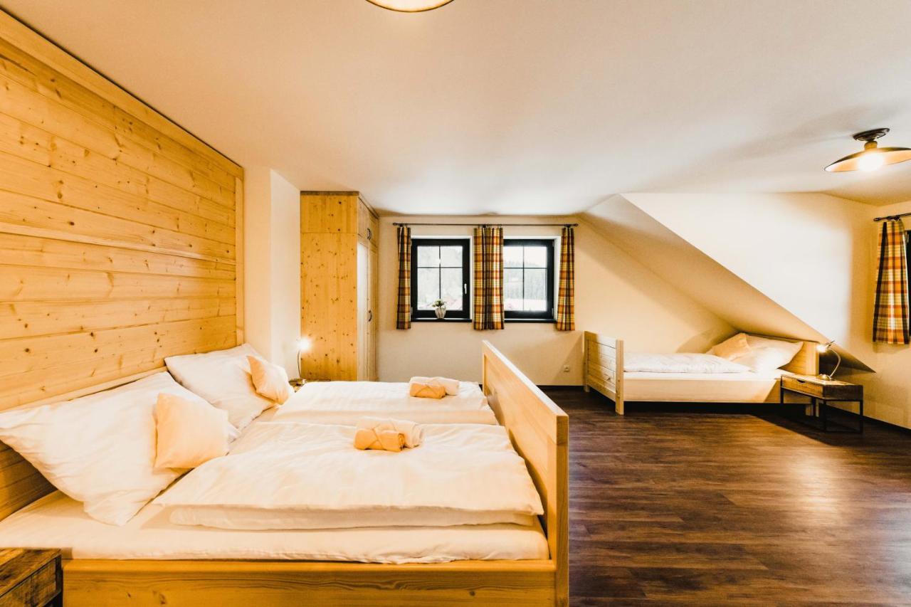 Apartmány Na Soutoku - Březník Modrava Exteriér fotografie